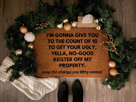 Home Alone Keep The Change Ya Filthy Animal Doormat