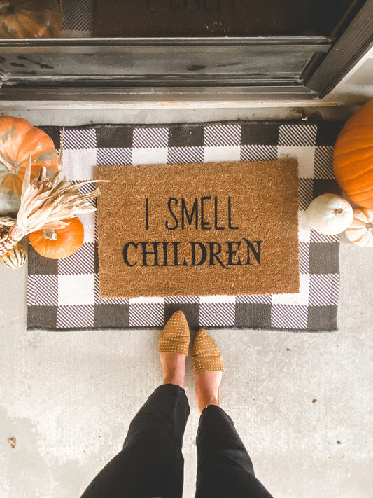 Hocus Pocus I Smell Children Doormat