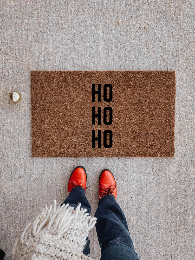 Classic Ho Ho Ho Doormat