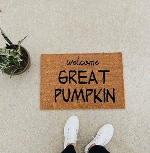 Charlie Brown Welcome Great Pumpkin