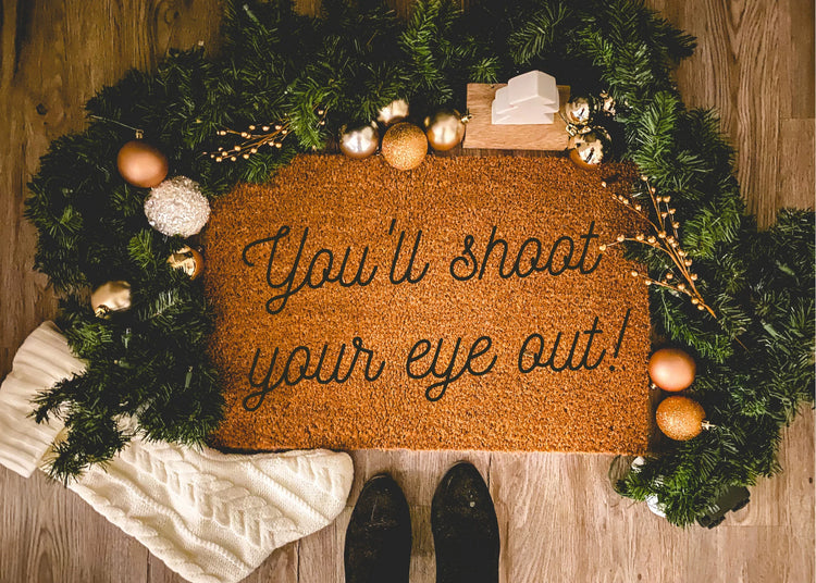 A Christmas Story You'll Shoot Your Eye Out Doormat