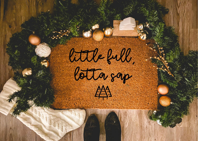 Christmas Story Little Full Lotta Sap Doormat